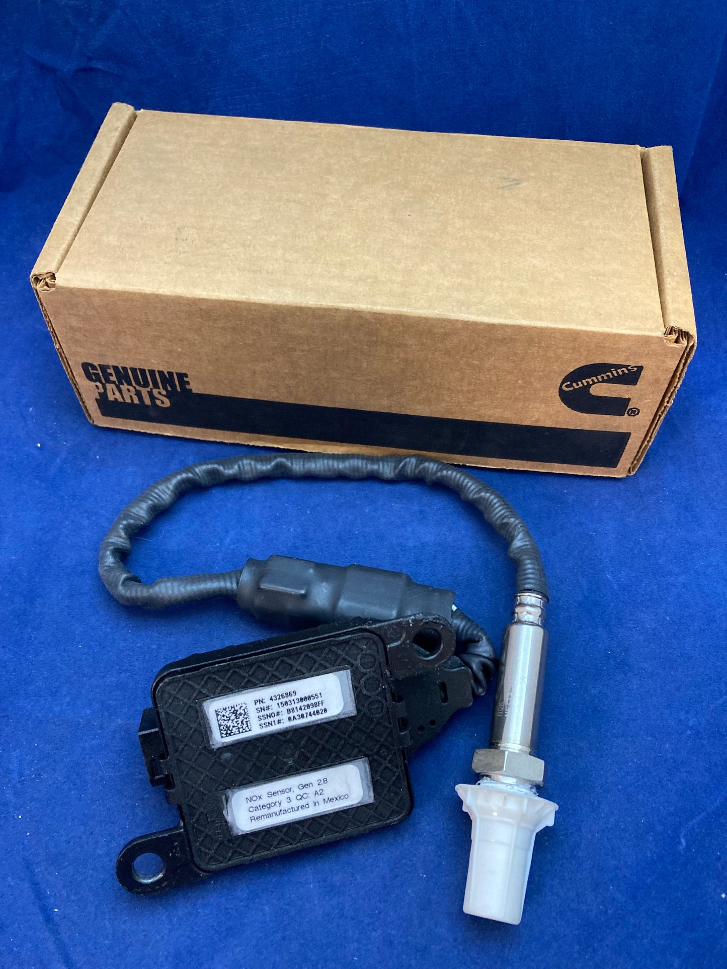 New Genuine Cummins 4326869RX NOX SENSOR