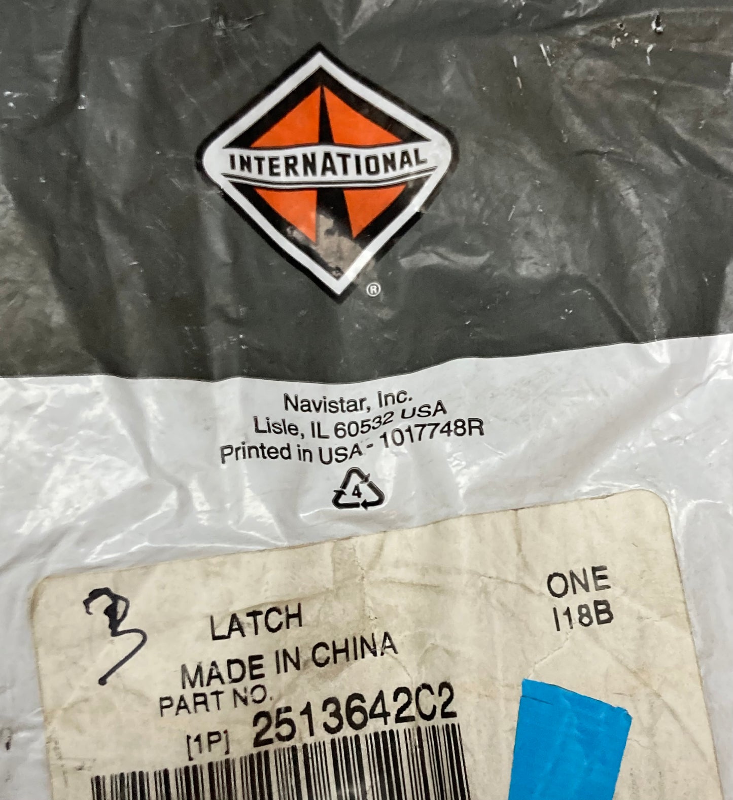 New Genuine International 2513642C2 Door Latch Assembly Left Hand