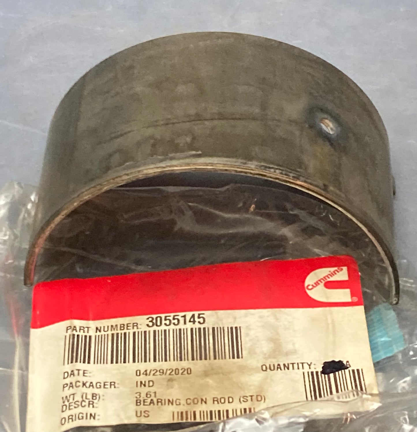 New Genuine Cummins 3055145 Engine Connecting Rod Bearing