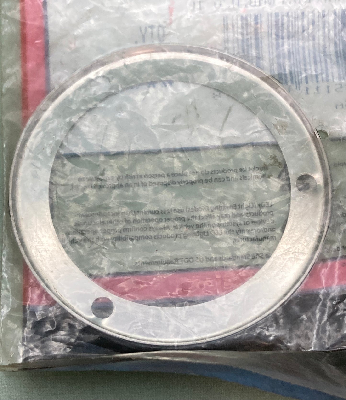 New Genuine Truck Lite 30715 Stainless Steel Lamp Flange Cover 2 inch