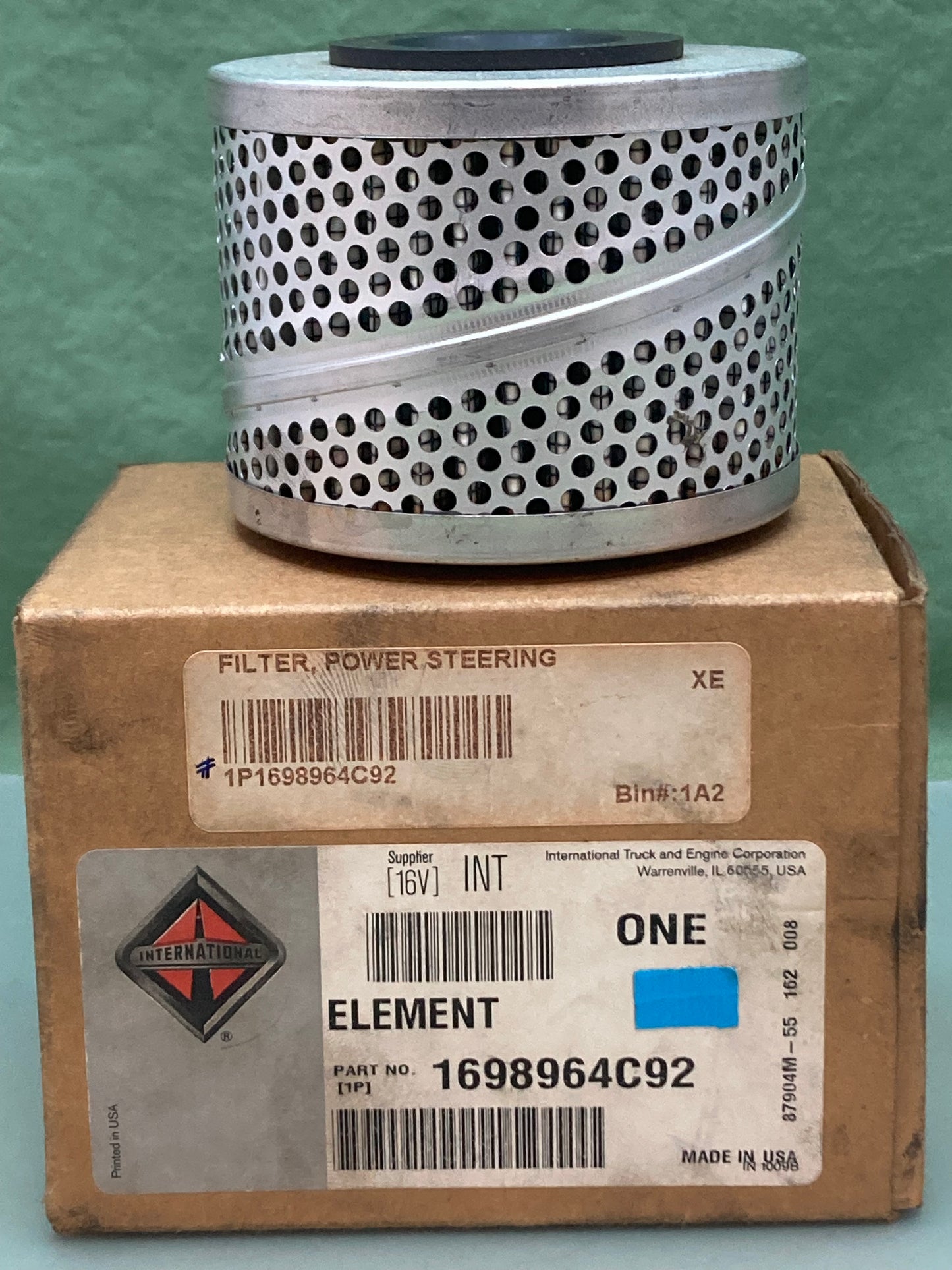 New Genuine International 1698964C92 Power Steering Filter