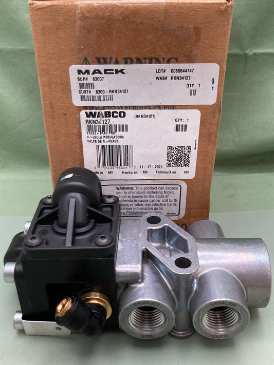 New Genuine Wabco RKN34127 Tractor Protection Valve