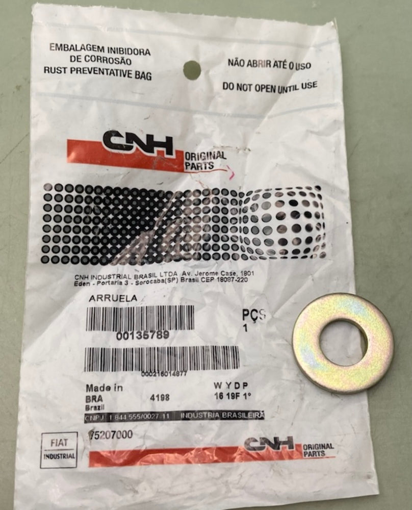 CNH 00135789 Washer New Genuine