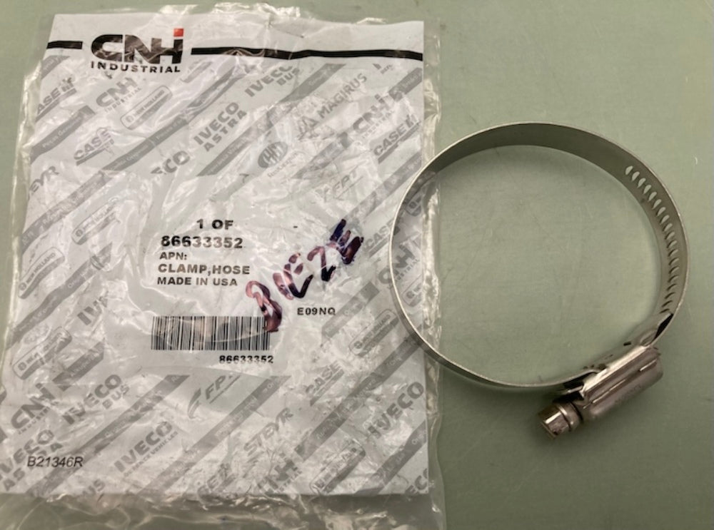 CNH Industrial 86633352 Clamp Hose New Genuine