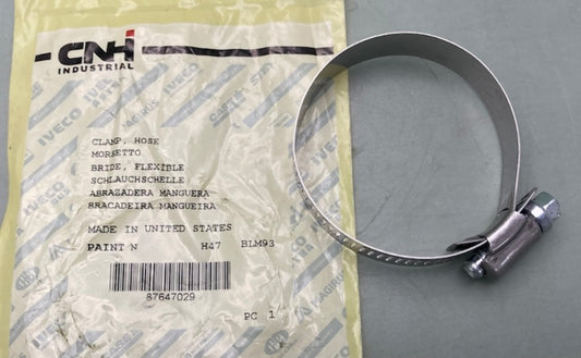 CNH Industrial 87647029 Clamp Hose 40-64MM New Genuine