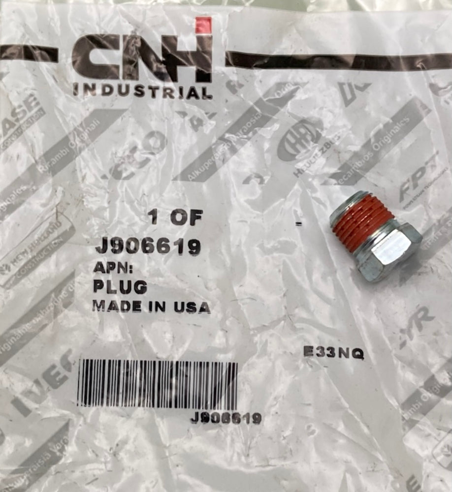 CNH Industrial J906619 Plug New Genuine