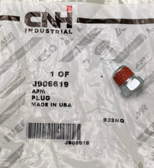 CNH Industrial J906619 Plug New Genuine