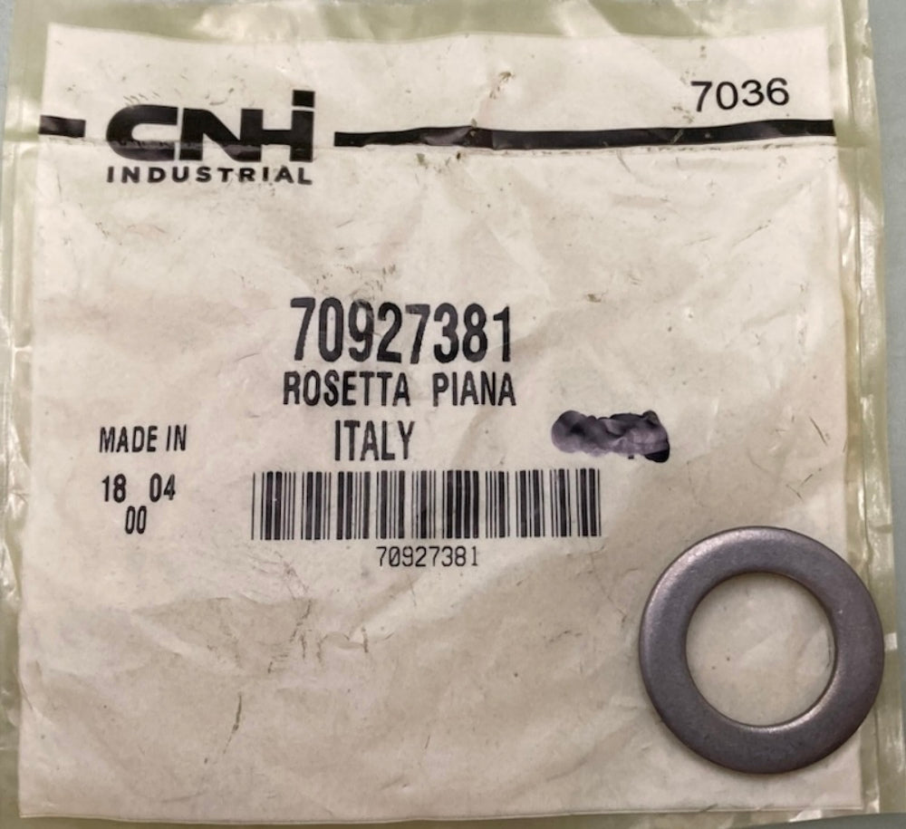 CNH Industrial 70927381 Washer New Genuine 70196060, 7027381, 70926196