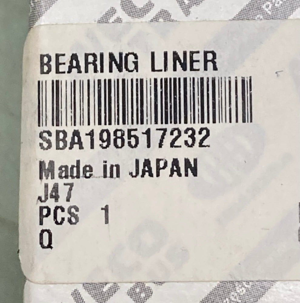 CNH Industrial SBA198517232 Bearing Liner New Genuine