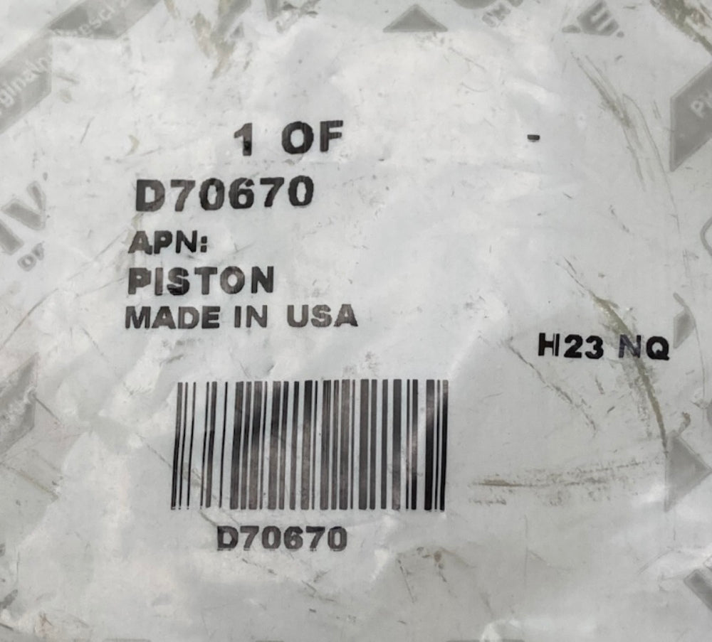 CNH Industrial D70670 Piston New Genuine
