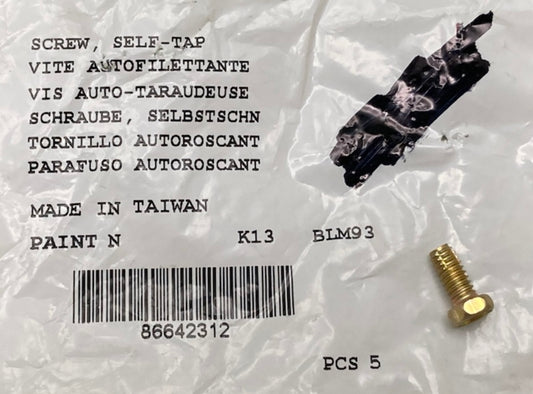 CNH 86642312 Screw Self-Tap New Replaces