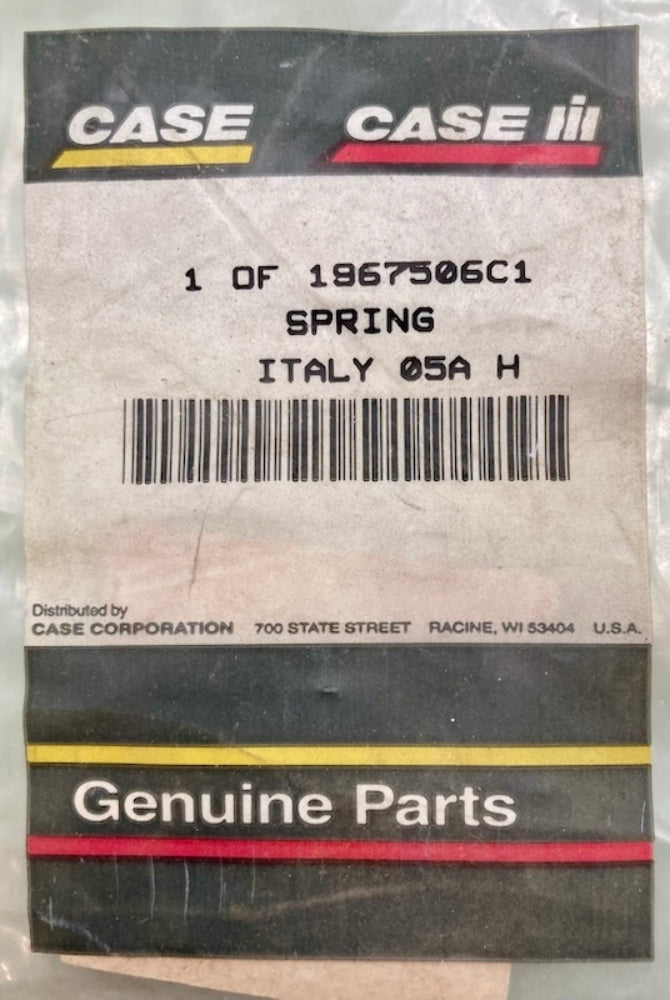 CNH Industrial 1967506C1 Spring  New Genuine