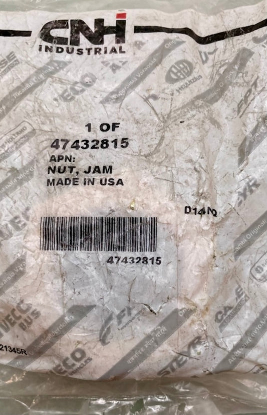 CNH Industrial 47432815 Jam Nut New Genuine