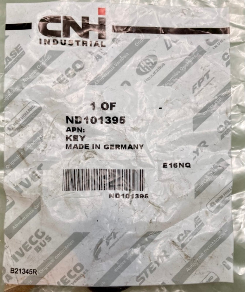 CNH Industrial ND101395 Key New Genuine