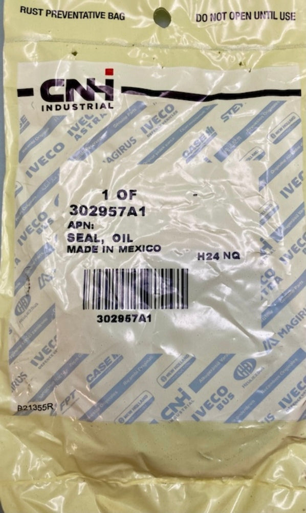 CNH Industrial 302957A1 Oil Seal New Genuine