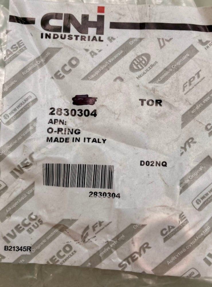 CNH Industrial 2830304 O-Ring New Genuine