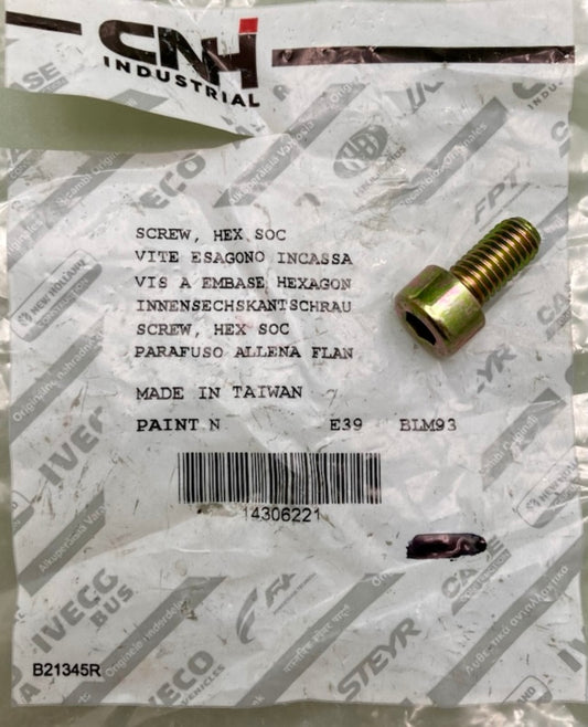 CNH Industrial 14306221 Hex Screw New Genuine