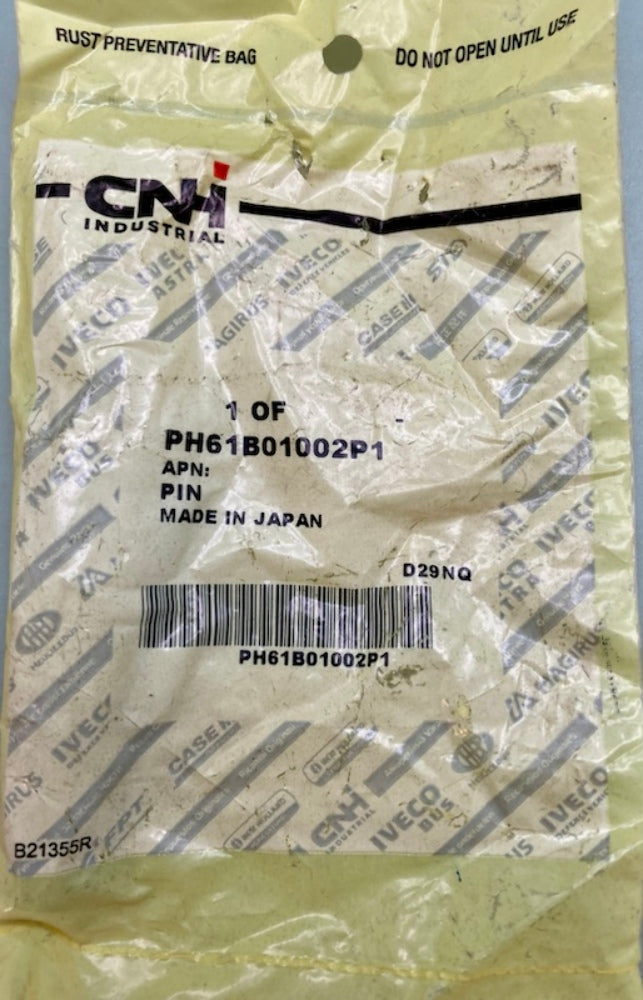 CNH Industrial PH61B01002P1 Pin New Genuine