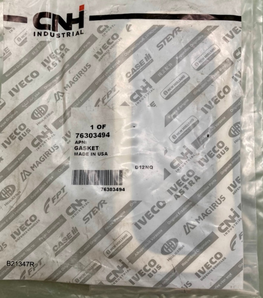 CNH Industrial 76303494 Gasket New Genuine
