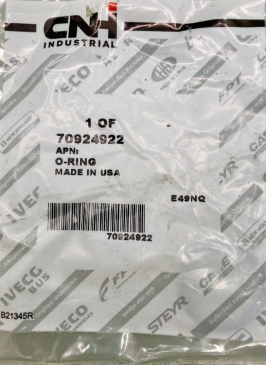 CNH Industrial 70924922 O-Ring New Genuine