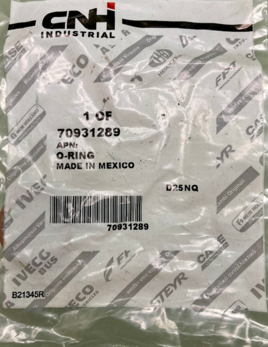 CNH Industrial 70931289 O-Ring New Genuine