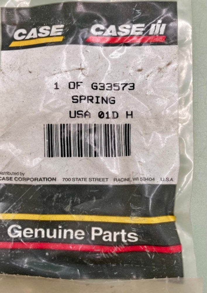 CNH Industrial G33573 Spring New Genuine