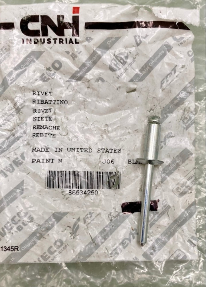 CNH Industrial 86534250 Rivet New Genuine
