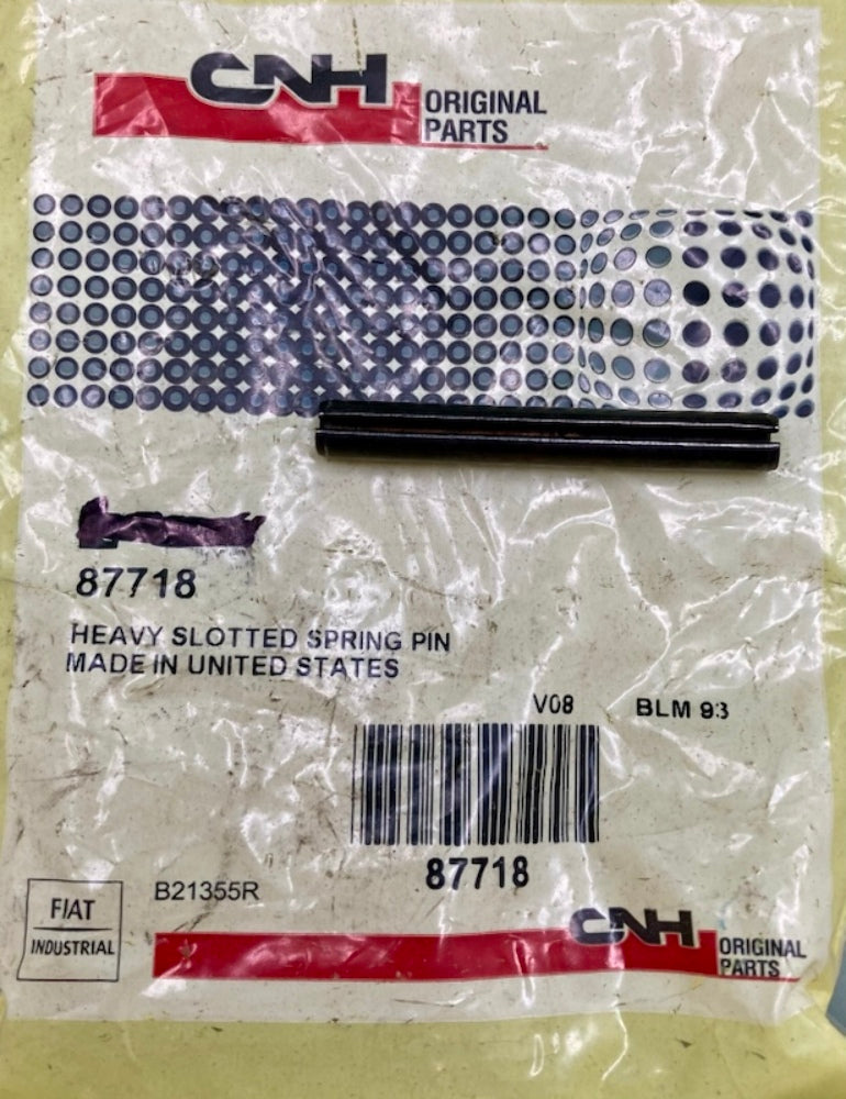 CNH Industrial 87718 Slotted Spring Pin New Genuine