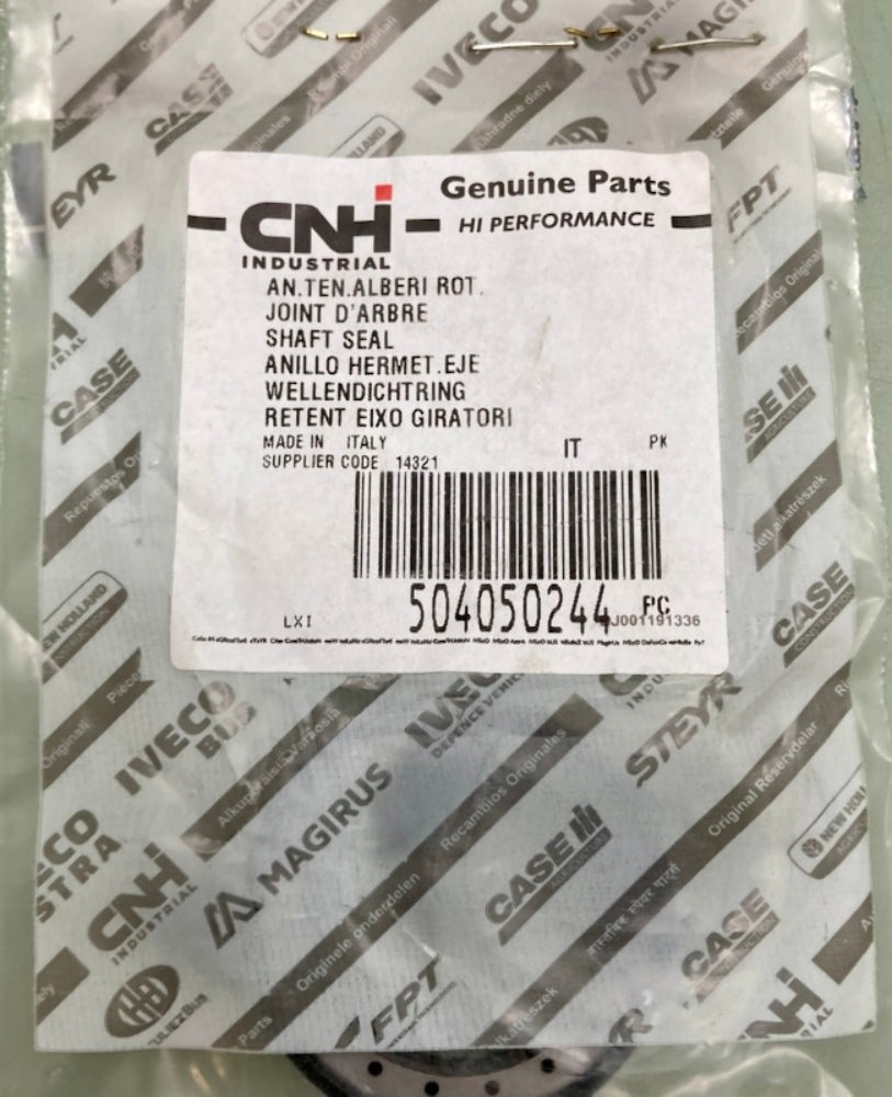 CNH Industrial 504050244 Shaft Seal New Genuine