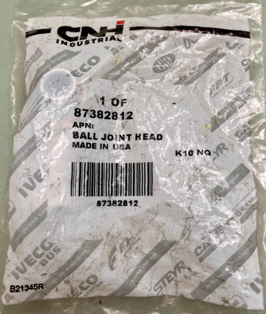 CNH Industrial 87382812 Ball Joint Head New Genuine