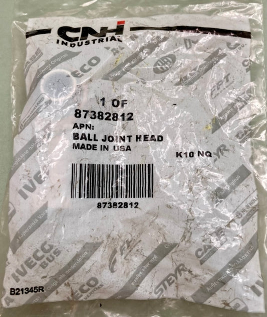 CNH Industrial 87382812 Ball Joint Head New Genuine