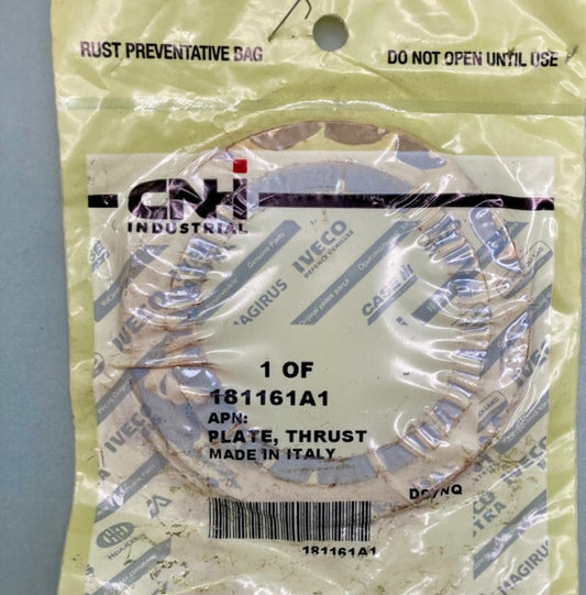 CNH Industrial 181161A1 Thrust Plate New Genuine