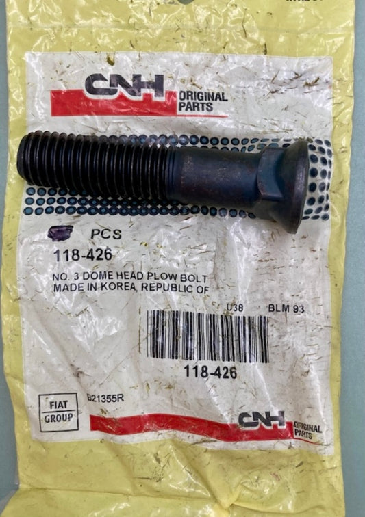 CNH Industrial 119-426 NO.3 Dome Head Bolt New Genuine