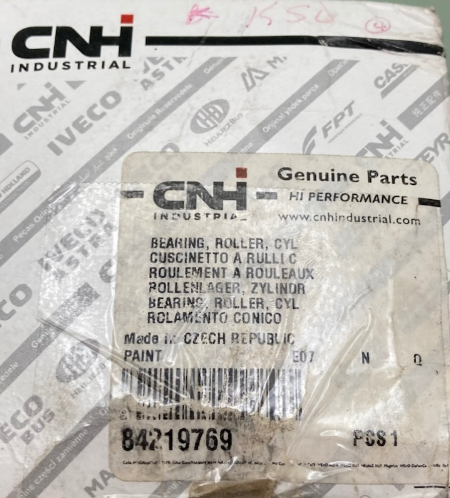 CNH Industrial 84219769 Bearing Roller Cylinder New Genuine