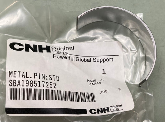 CNH SBA198517252 Bearing Liner New Genuine