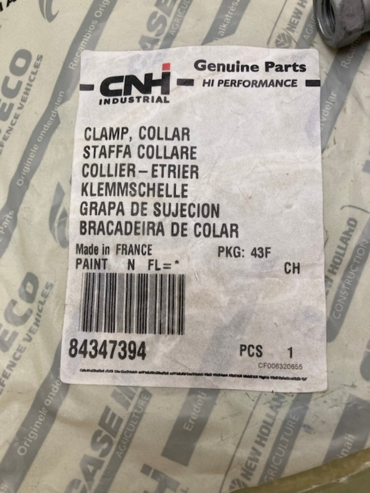 CNH Industrial 84347394 Clamp Collar New Genuine