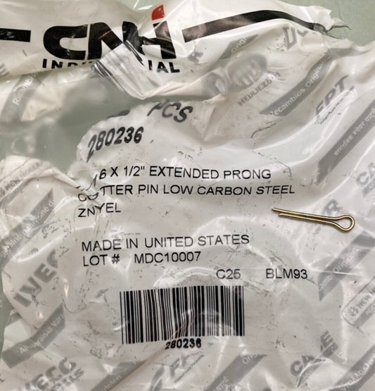 QTY 3 CNH Industrial 280236 Cotter Pin New Genuine