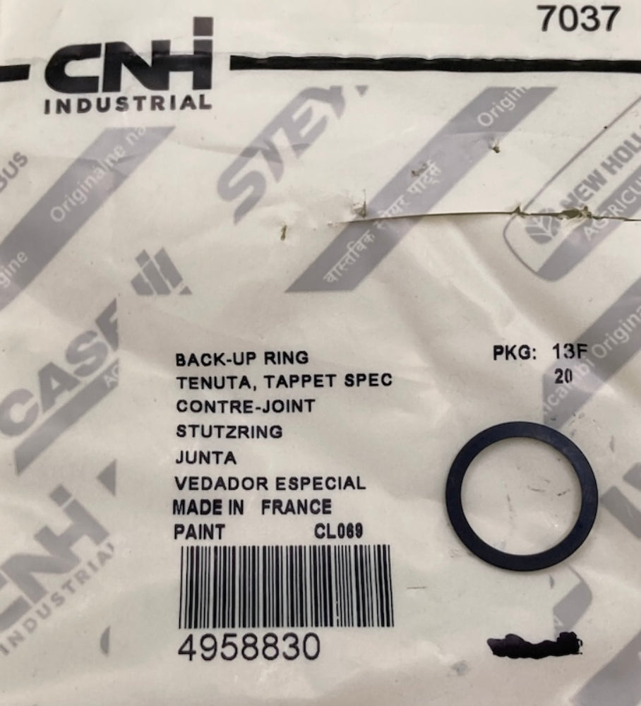 CNH Industrial 4958830 Back-Up Ring New Genuine