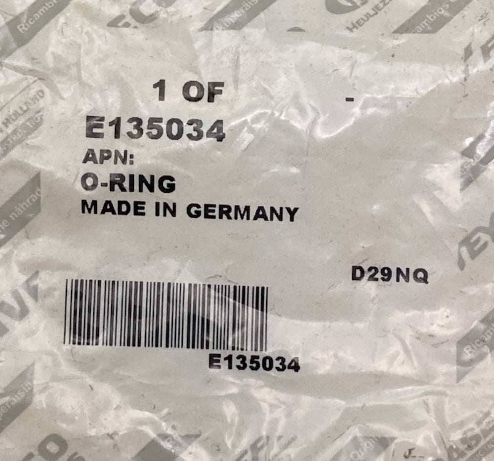 CNH Industrial E135034 O-Ring New Genuine