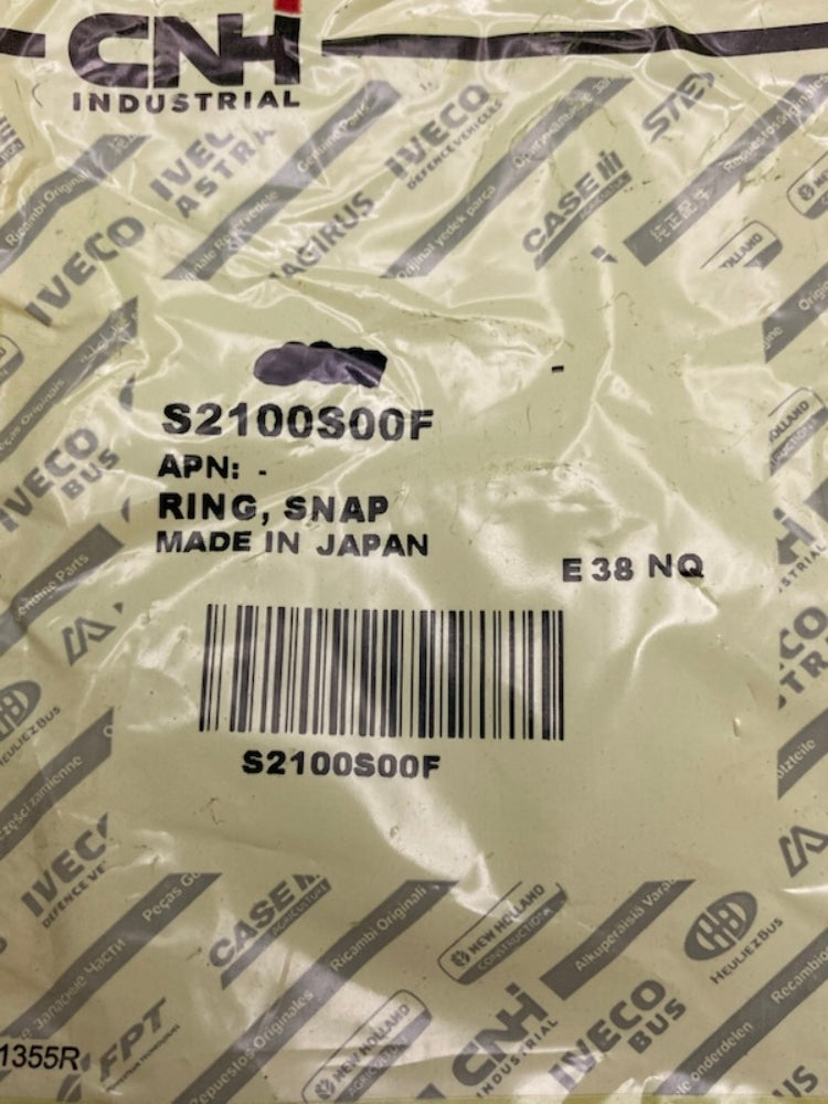 CNH Industrial S2100S00F Snap Ring New Genuine