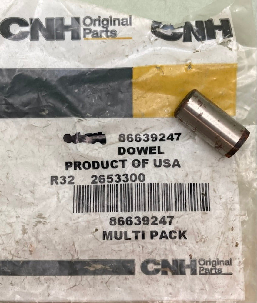 CNH 86639247 Dowel New Genuine