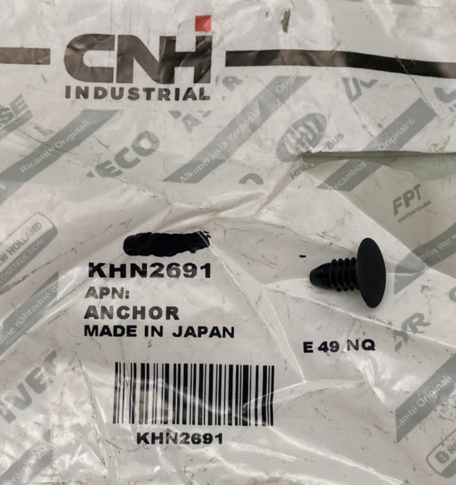 QTY 7 CNH Industrial KHN2691 Anchor New Genuine