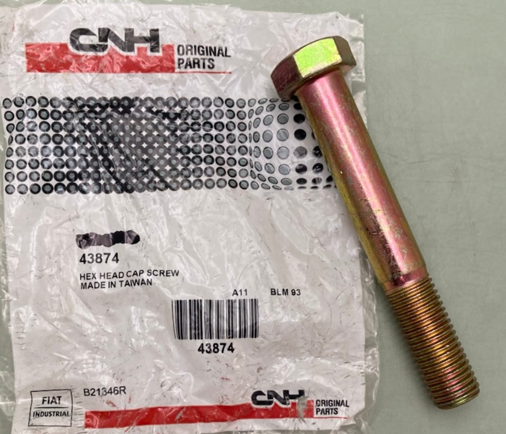CNH 43874 Hex Head Cap Screw New Genuine