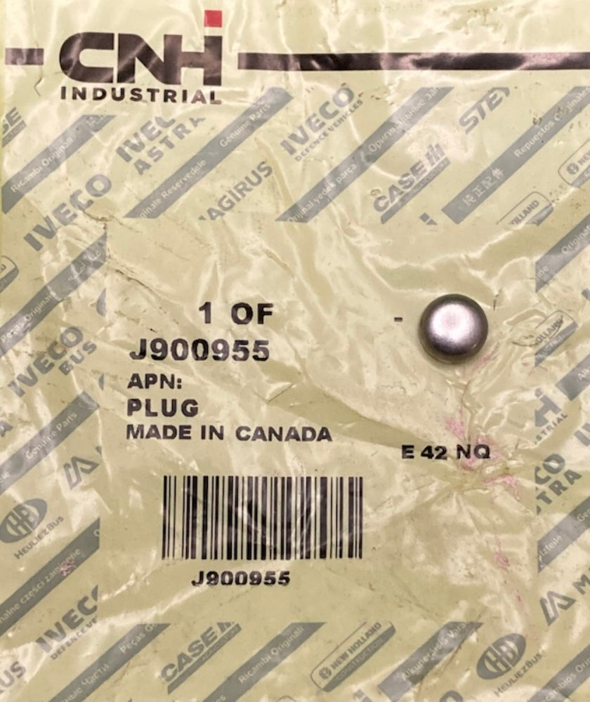 CNH Industrial J900955 Plug New Genuine