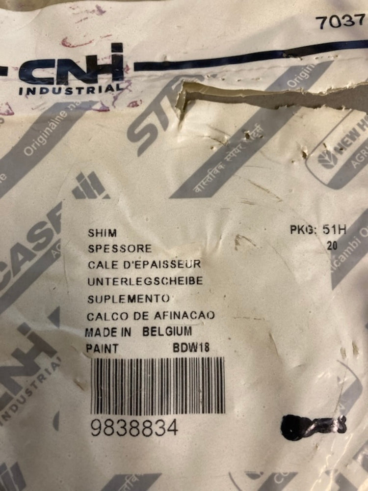 CNH Industrial 9838834 Shim New Genuine