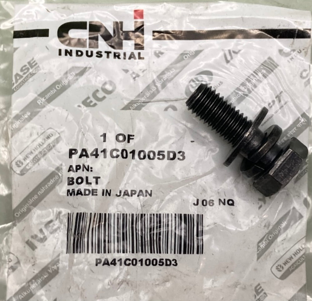 CNH Industrial PA41C01005D3 Bolt New Genuine