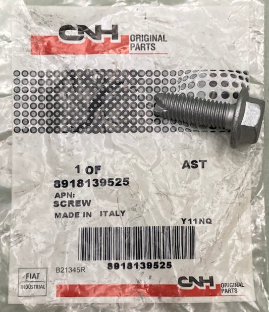 CNH 8918139525 Screw New Genuine; 18139525