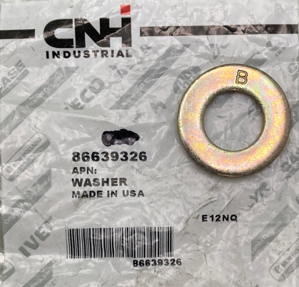 CNH Industrial 86639326 Washer New Genuine