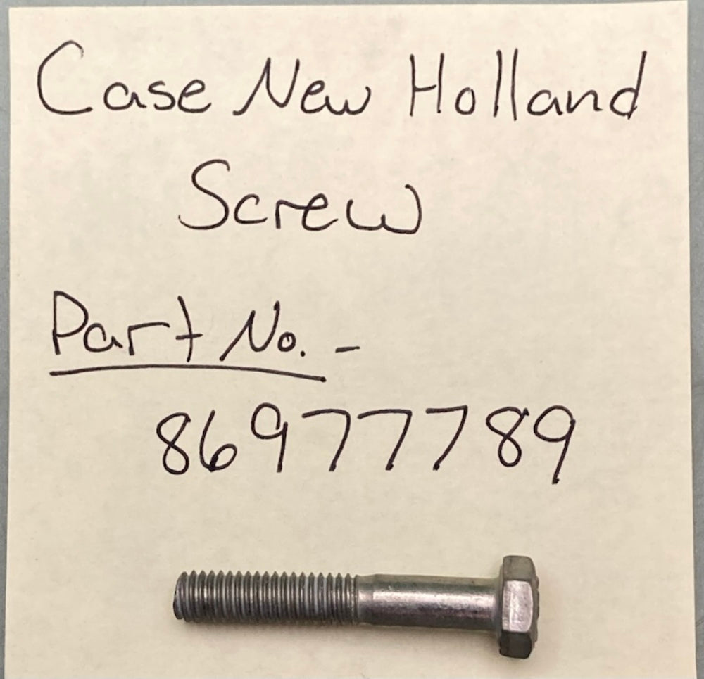 CNH 86977789 Screw New Replaces
