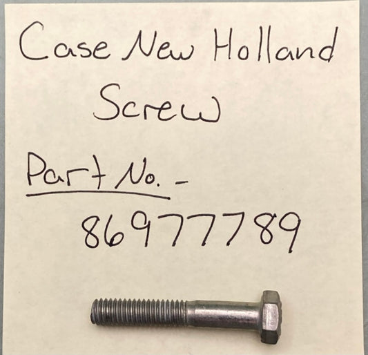 CNH 86977789 Screw New Replaces
